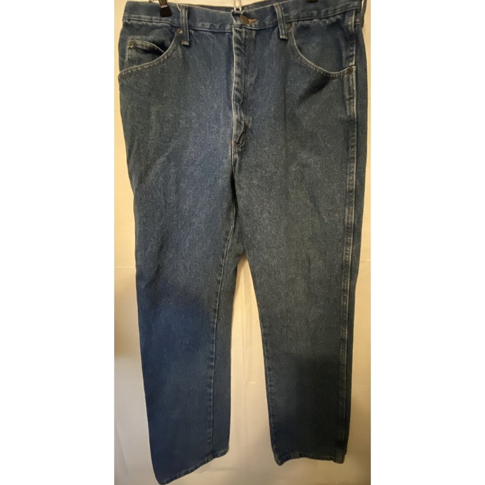 Wrangler VF Jeans Mens Blue Denim Jeans Size 36X32 100% Cotton Midrise